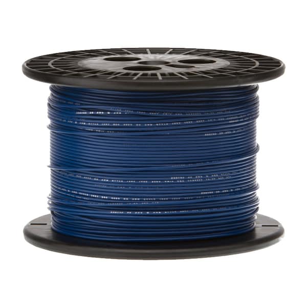 Primary Wire, Hook Up; GPT, 16 AWG, 1C C, Blue, PVC, Stranded, 60V, 1000 ft.